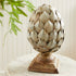 WEATHERED METAL ARTICHOKE FINIAL SMALL - view 7