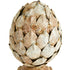 WEATHERED METAL ARTICHOKE FINIAL SMALL - view 3