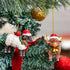 Holly Homestead Ornament Resin Highland Cow and Sheep, 3.25"