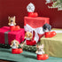 Heartfelt Cheer Resin Dog in Stocking, 4"