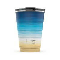 16oz Ombre Insulated Stackable Tumbler - Sand Castle By Pirani Life