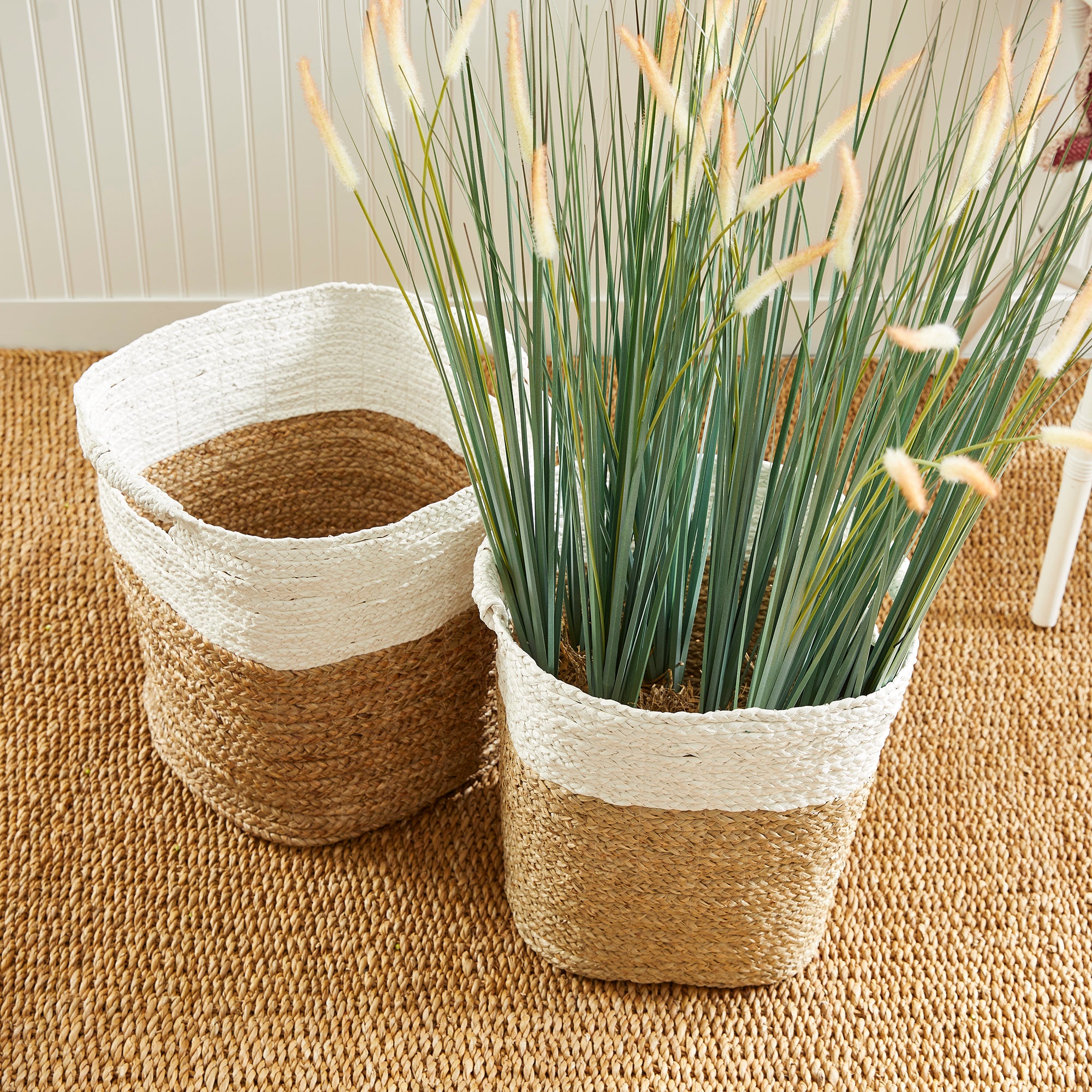 Madura Rectangular Baskets, Set Of 2 - View 6