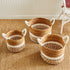 KEY LARGO ROUND BASKETS, SET OF 3 - view 6