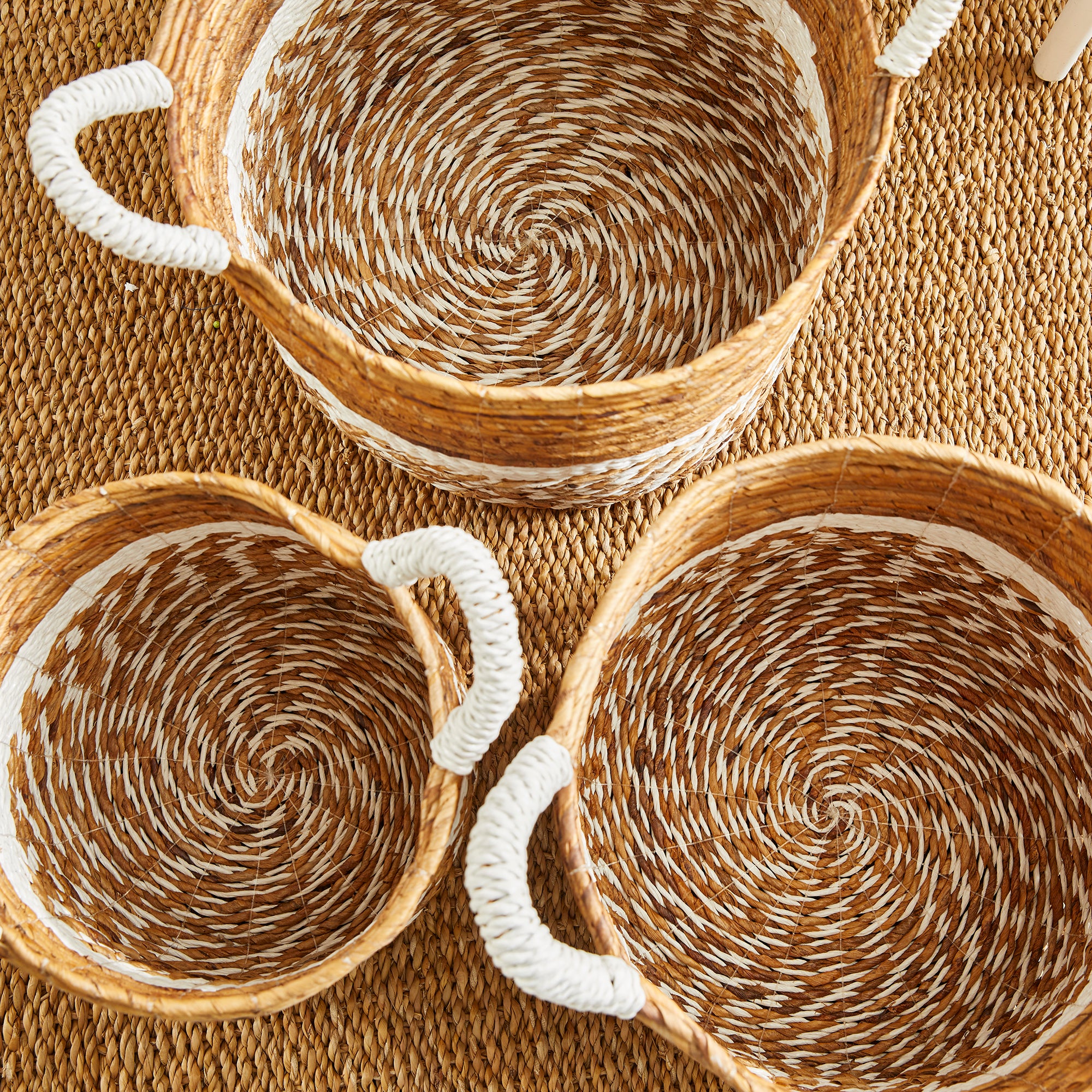 Key Largo Round Baskets, Set Of 3 - View 7