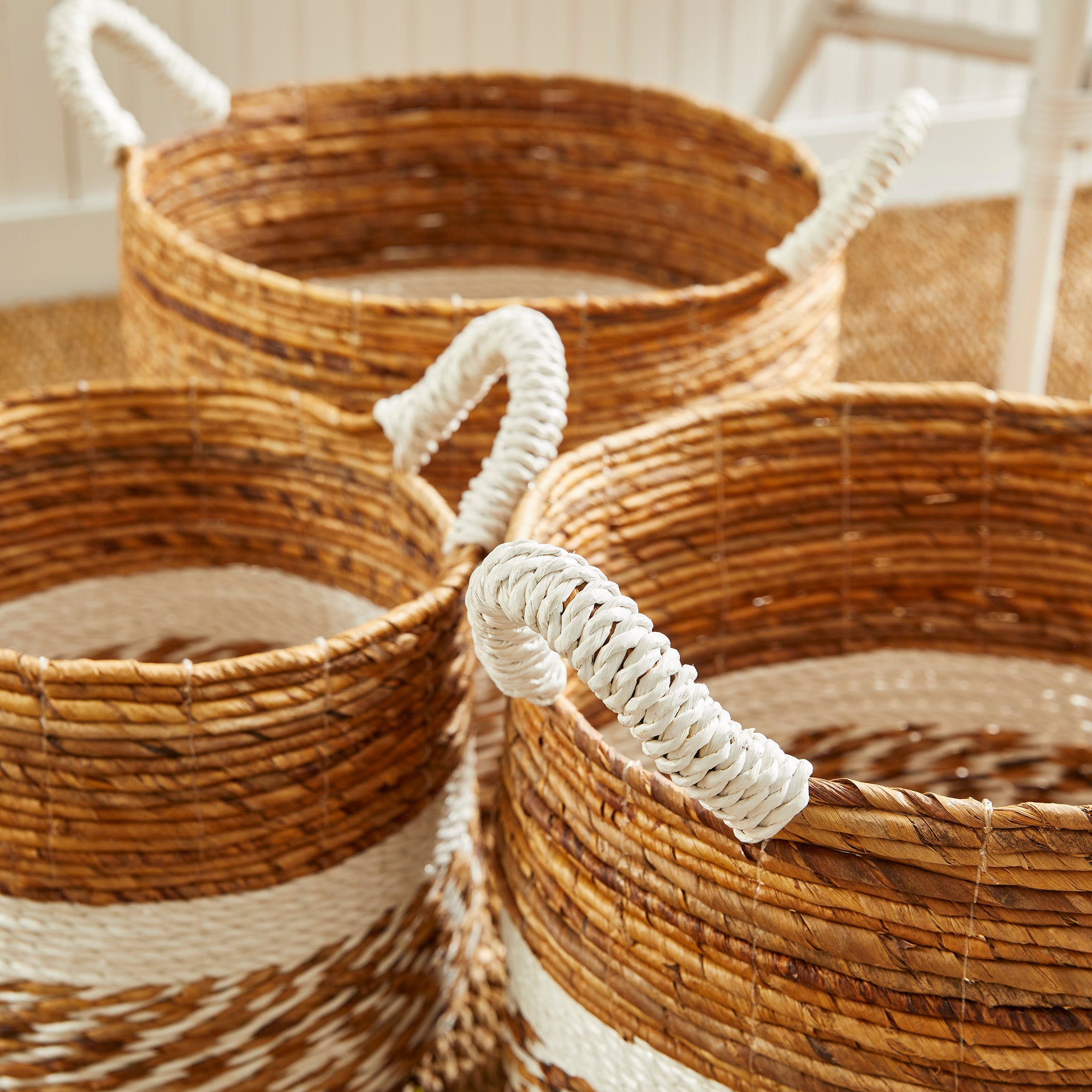Key Largo Round Baskets, Set Of 3 - View 8