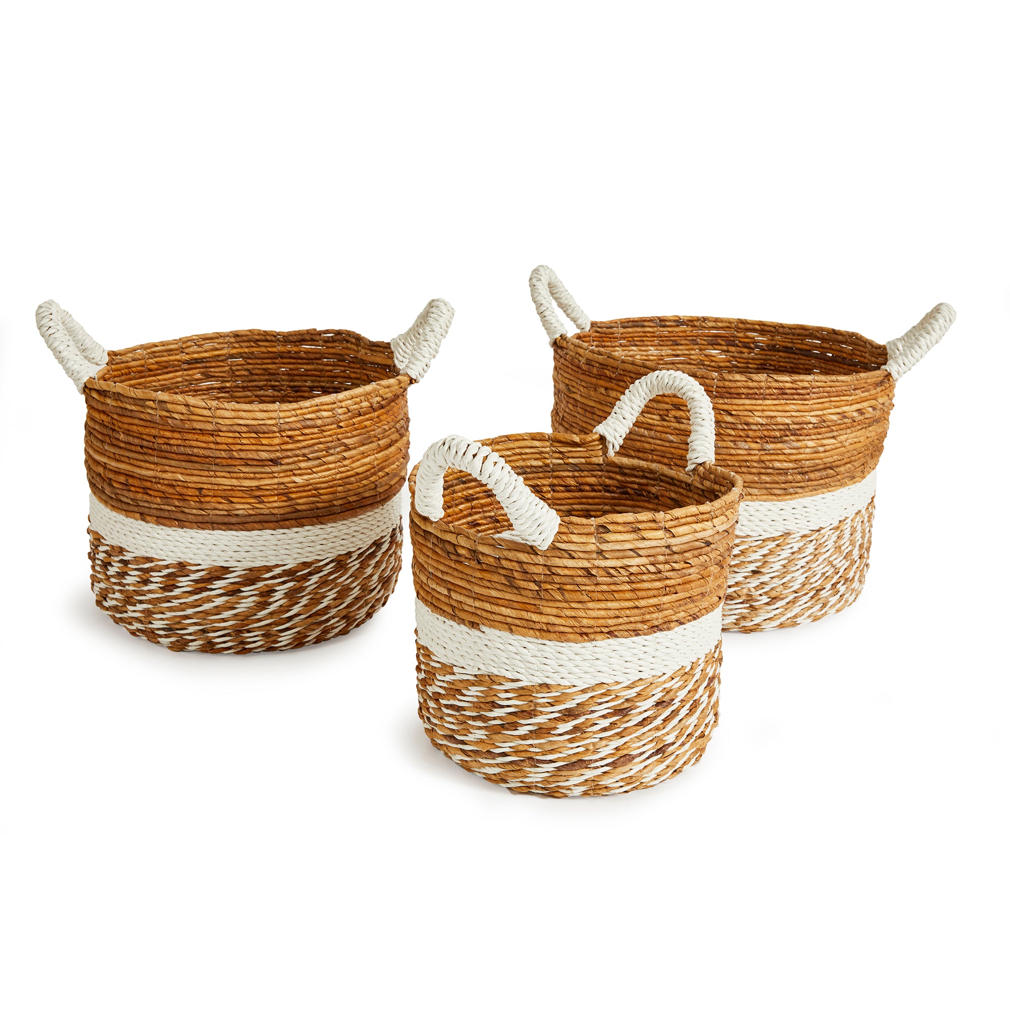 KEY LARGO ROUND BASKETS, SET OF 3 - view 3