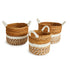 KEY LARGO ROUND BASKETS, SET OF 3 - view 3