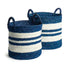 BARCLAY BUTERA TOTES ADORE MARKET TOTES, SET OF 2