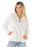 Simply Southern Elsie Fleece Zip-Up Jacket - Ivory by Simply Southern
