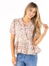 Simply Southern Shirred Peplum Top - Horse by Simply Southern
