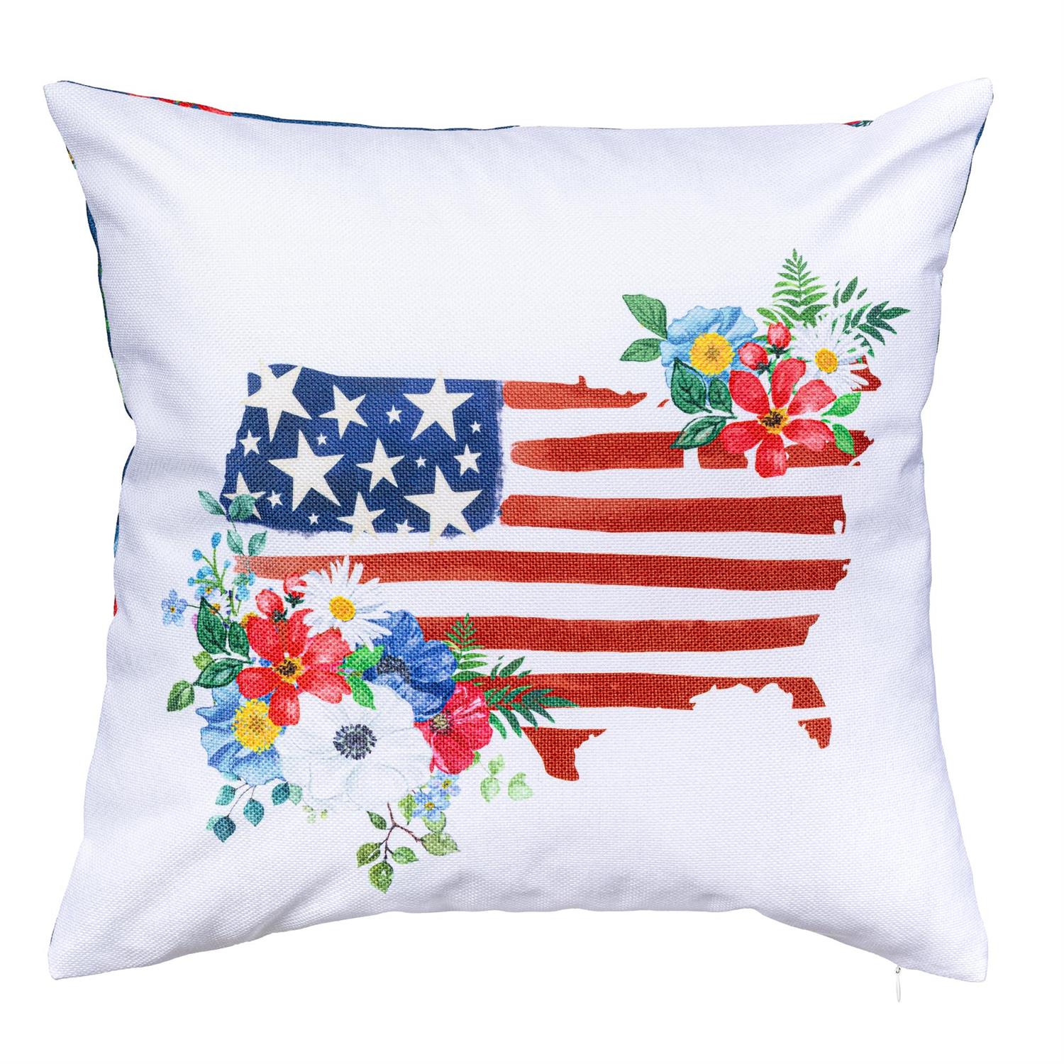American Classic Floral Pillow Cover