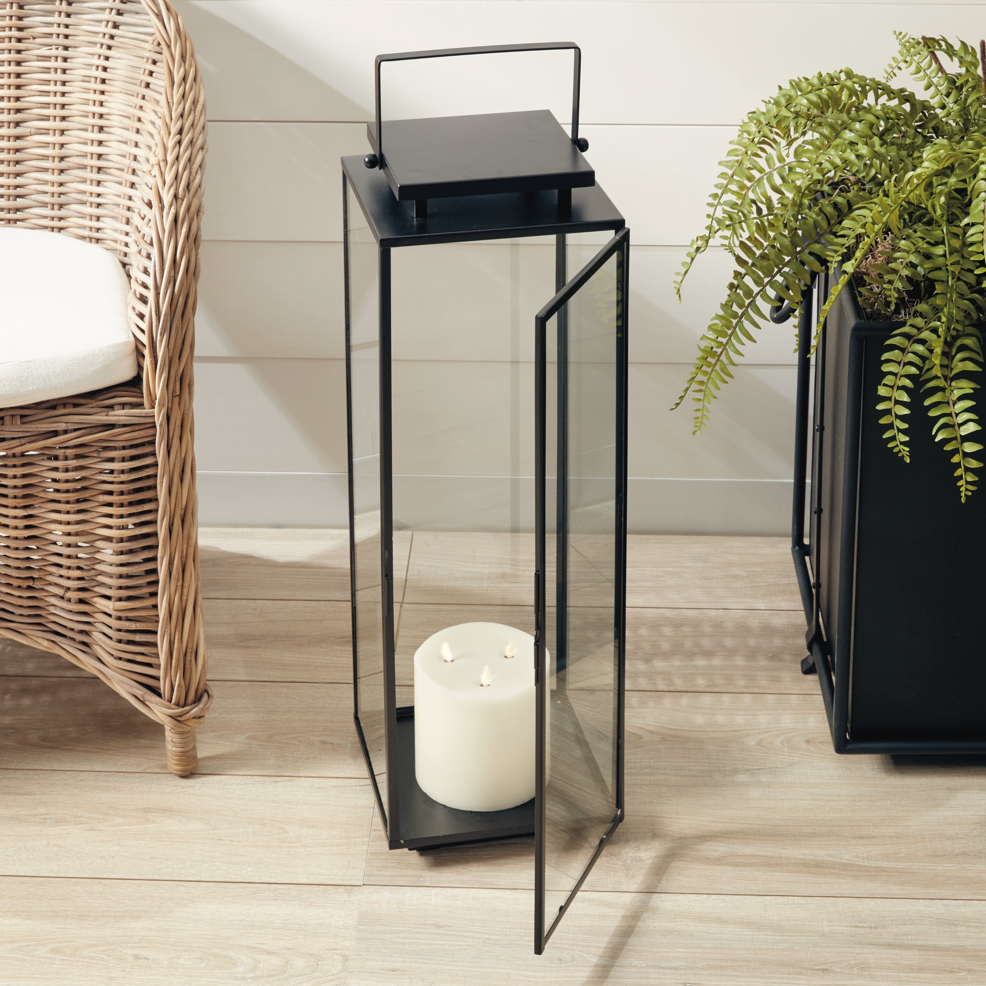 Alden Outdoor Lantern Large - View 3