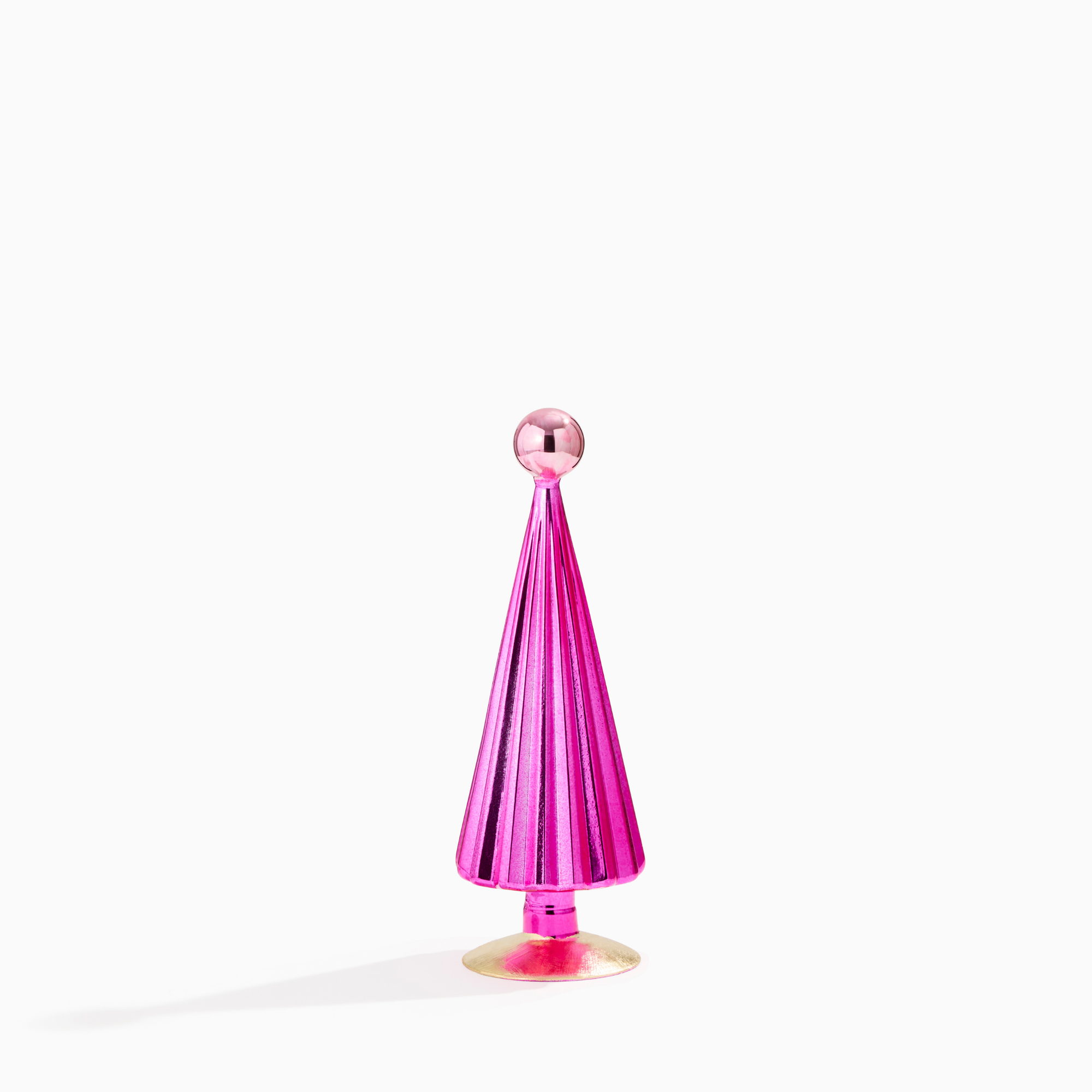 Pink Prism Glass Tree, Small