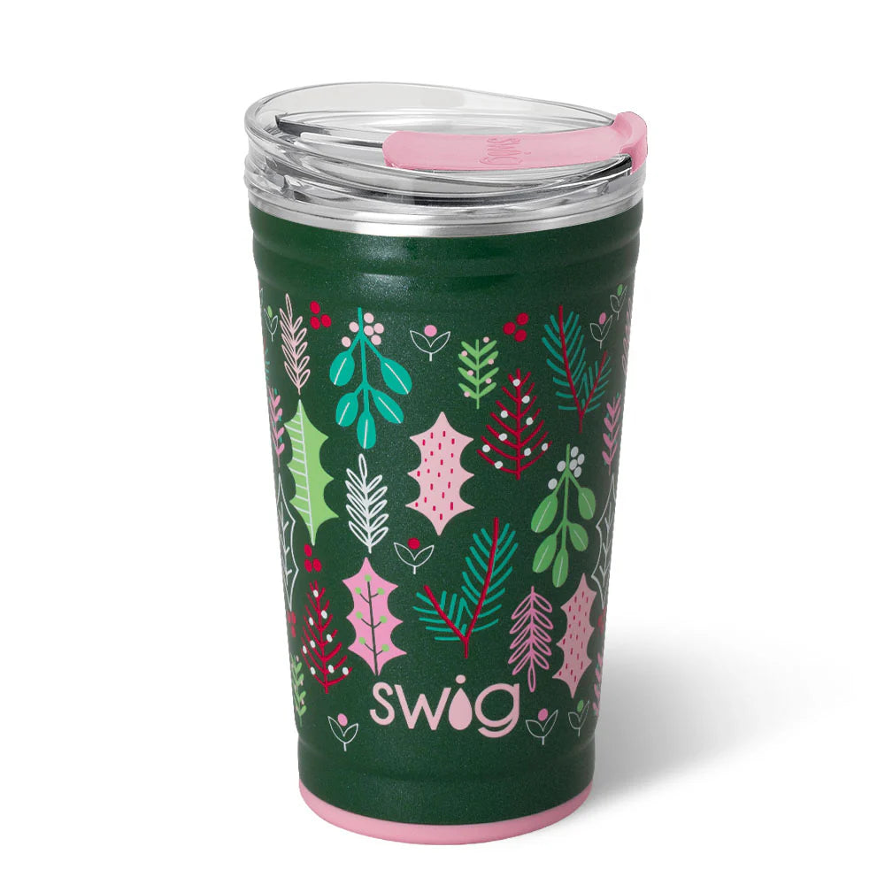 SWIG Merry Mistletoe Party Cup 24oz