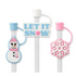 SWIG Mr Frost Straw Topper Set