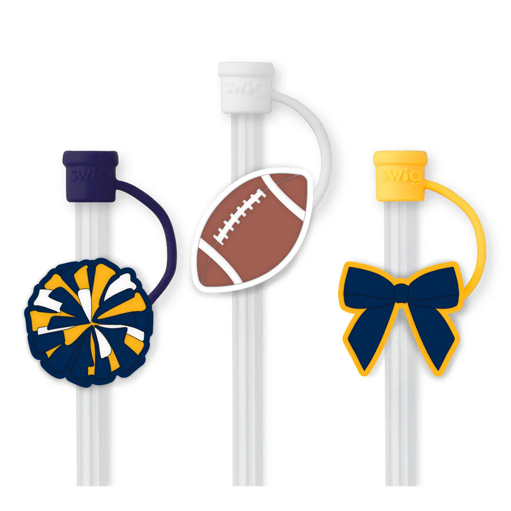 SWIG WE'VE GOT SPIRIT NAVY + YELLOW Topper Set