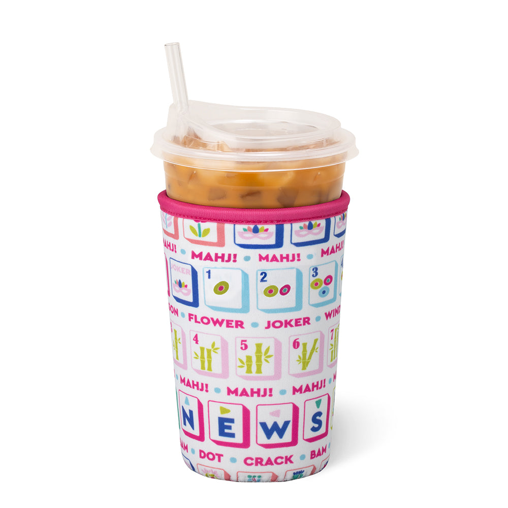 Swig Mahjong Tiles Iced Cup Coolie (Medium) - view 1 of 2