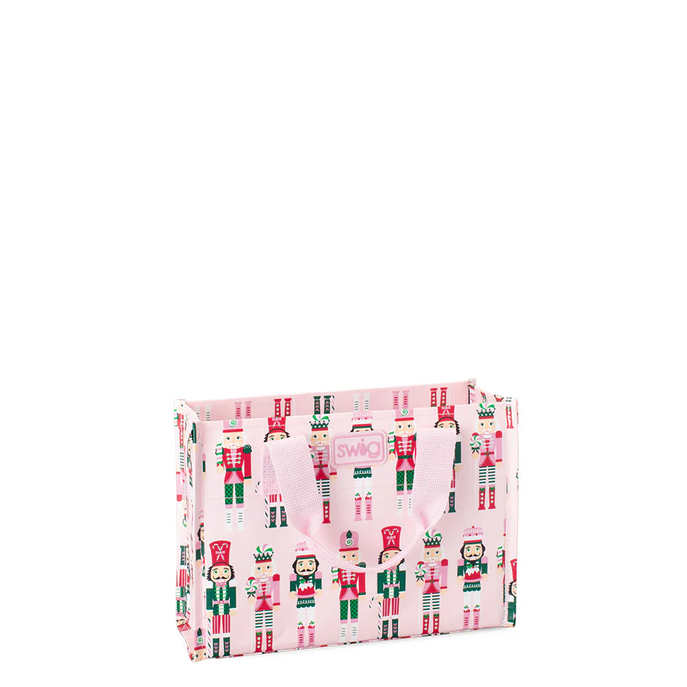 SWIG Sugar Plum Soldiers Reusable Gift Bag Small