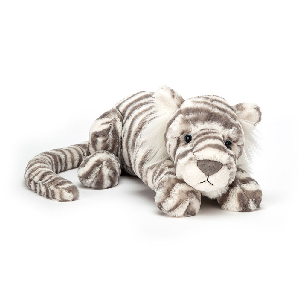 Sacha Snow Tiger Big By Jellycat