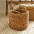 SEAGRASS OVAL BASKETS WITH HANDLES, SET OF 3 - view 4