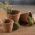 Seagrass Tapered Baskets With Handles, Set Of 3 - View 5