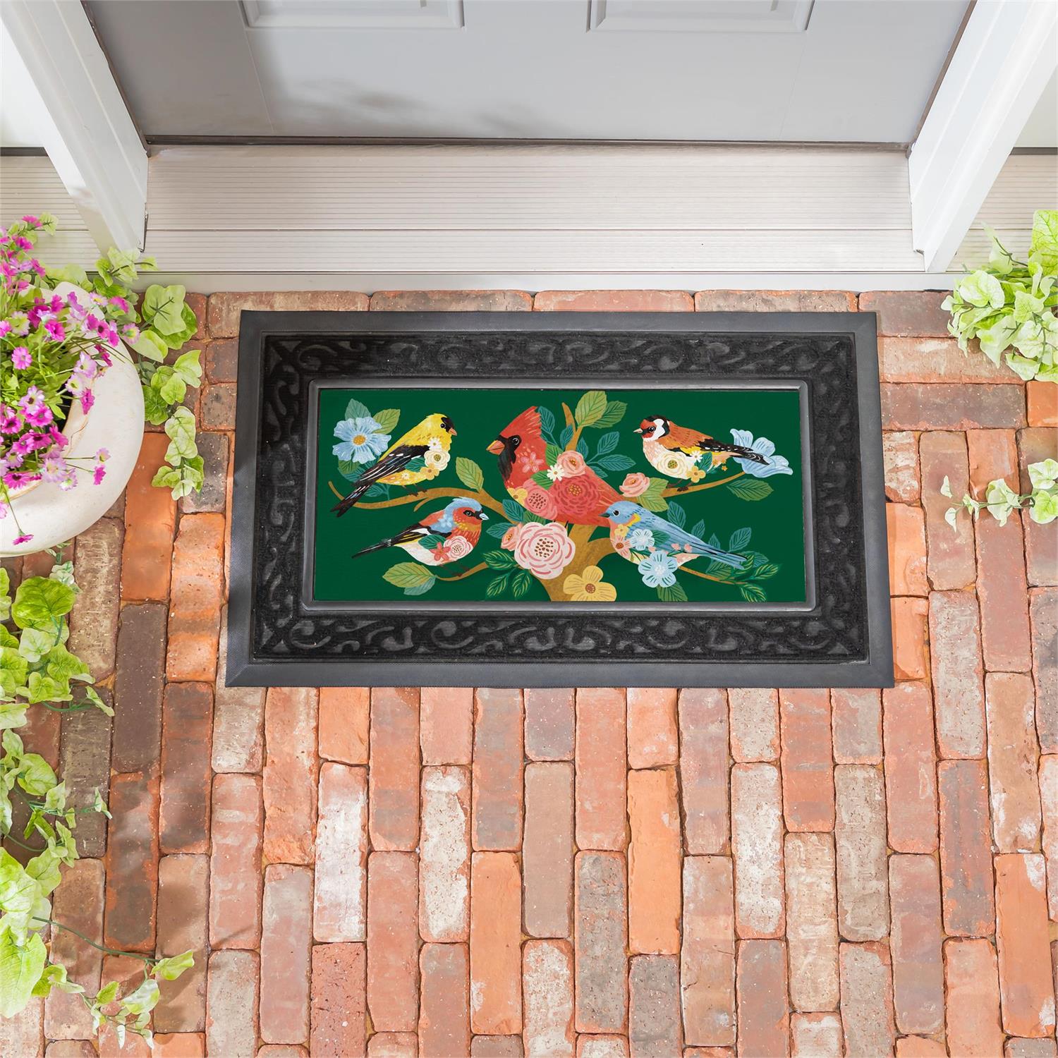 What She Shed Birds Sassafras Switch Mat