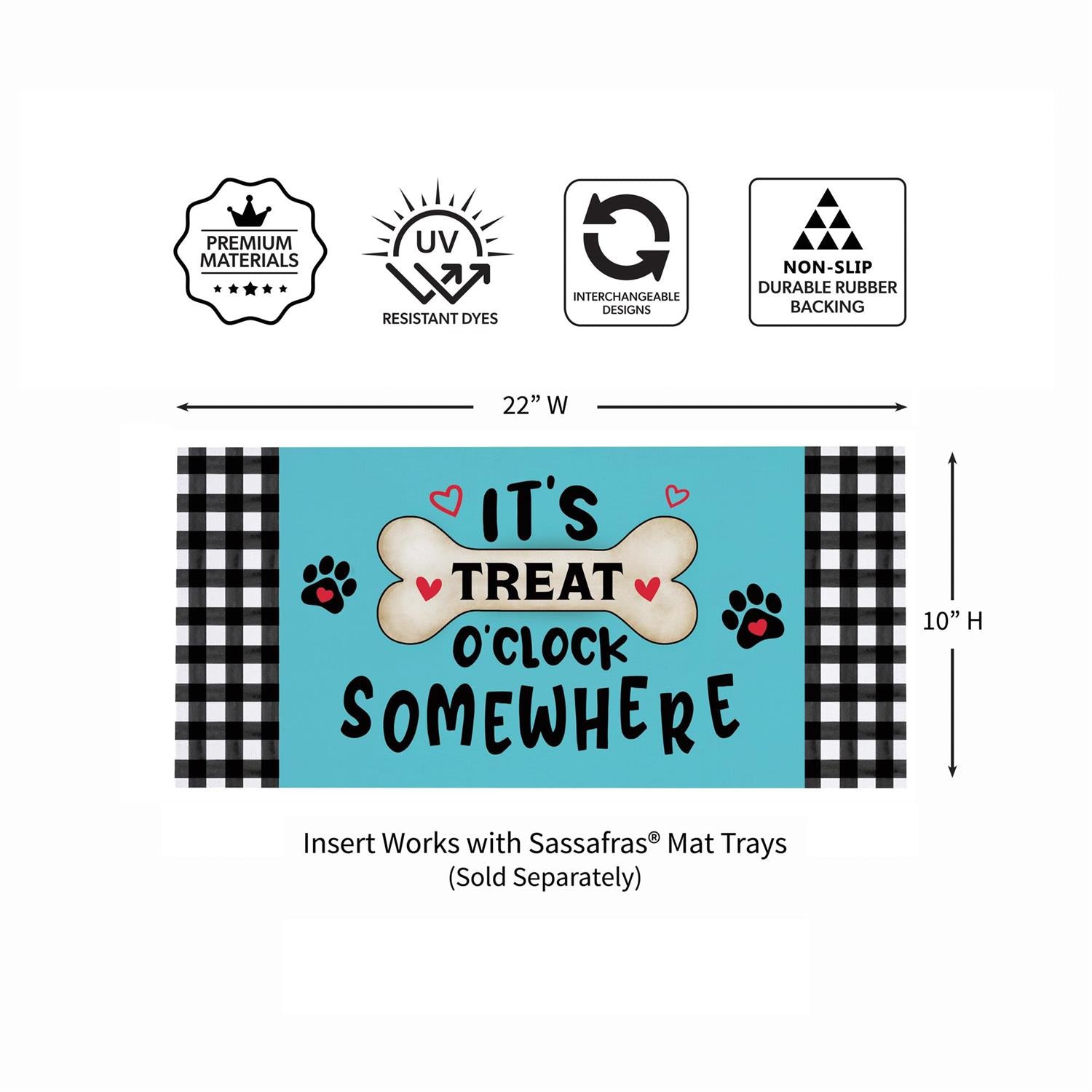 It's Treat O'Clock Sassafras Switch Mat by Evergreen - view 2