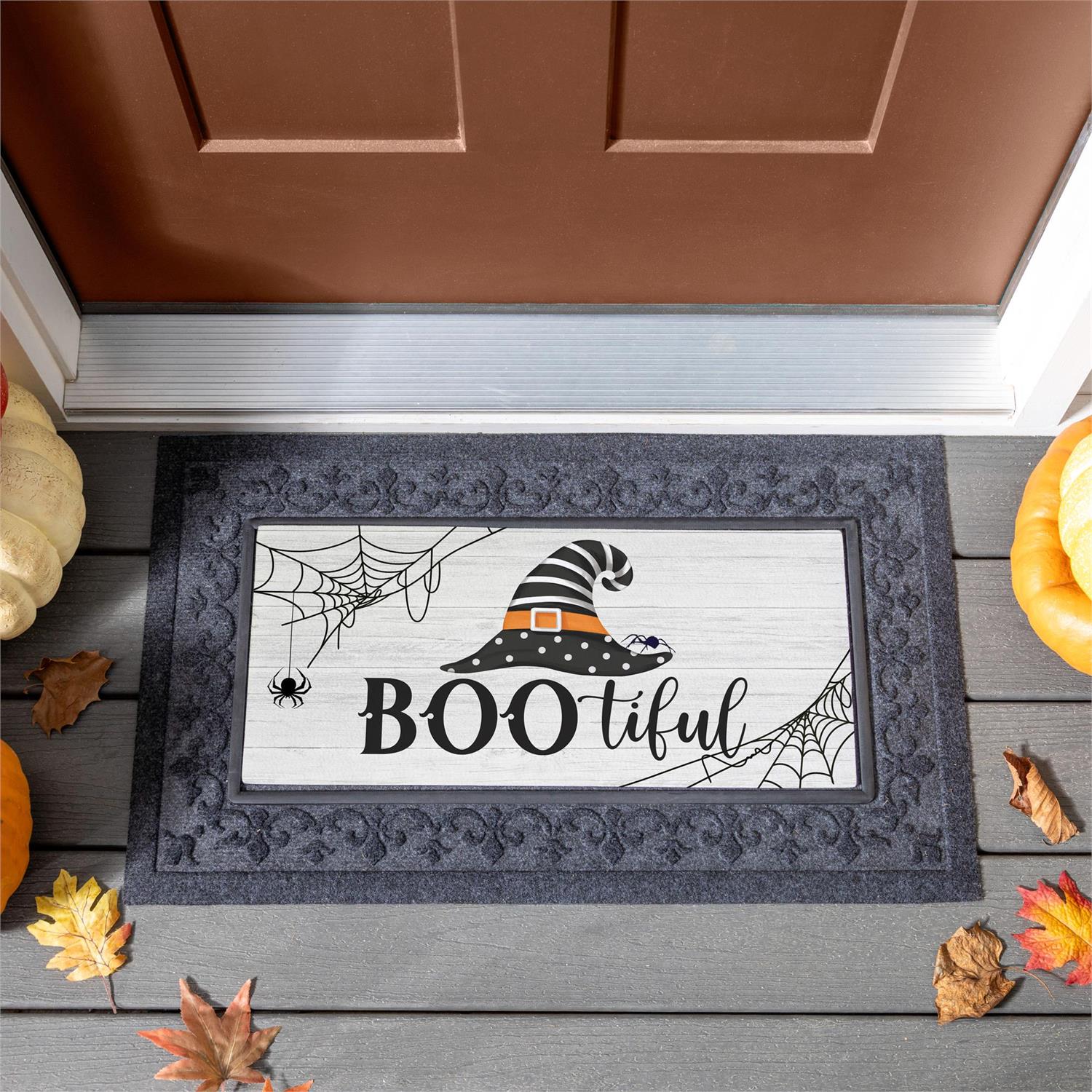Evergreen Boo-tiful Witch Hat Sassafras Switch Mat