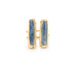 Skye Gold Ring with Blue Stones by Leslie Curtis Jewelry
