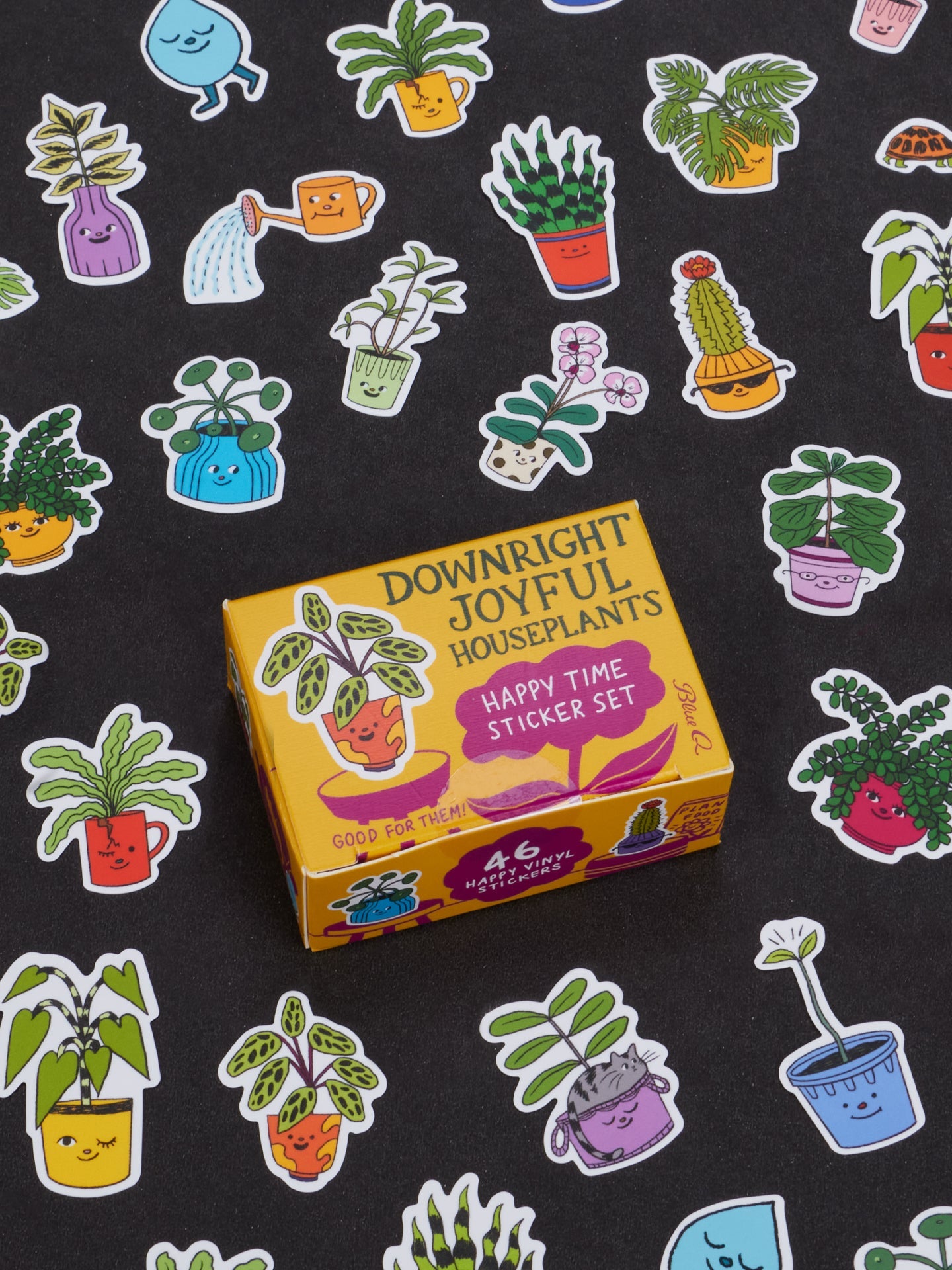 Downright Joyful Houseplants Happy Time Sticker Set - A. Dodson's