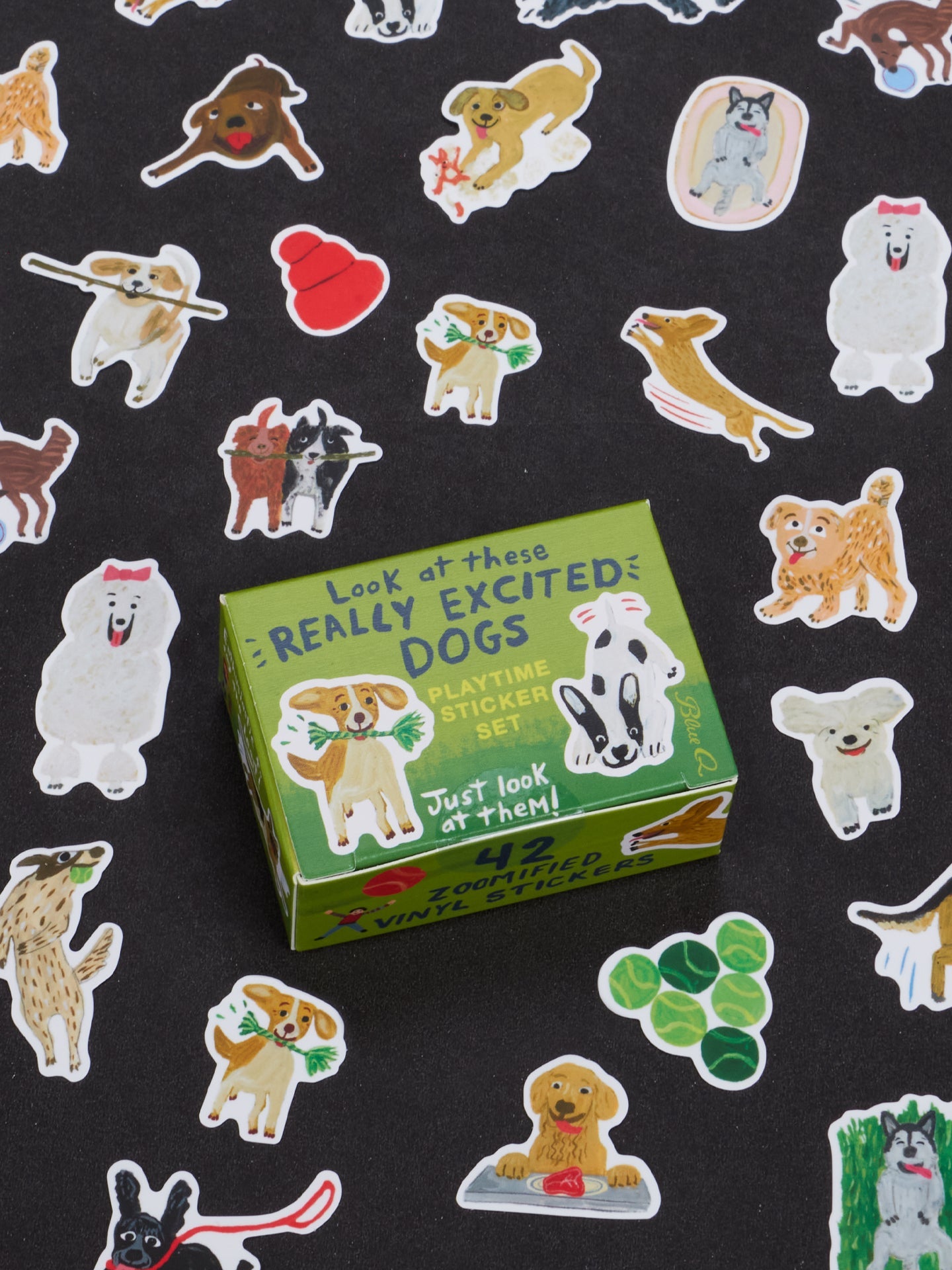 Look At These Really Excited Dogs Playtime Sticker Set - A. Dodson's