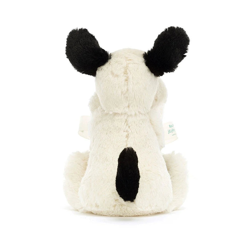 Bashful Black & Cream Puppy Soother By Jellycat - A. Dodson's