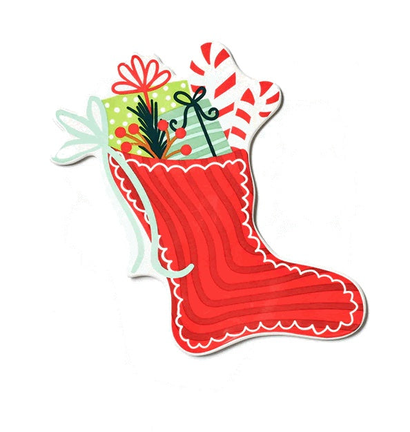 HAPPY EVERYTHING STUFFED STOCKING BIG ATTACHMENT - A. Dodson's