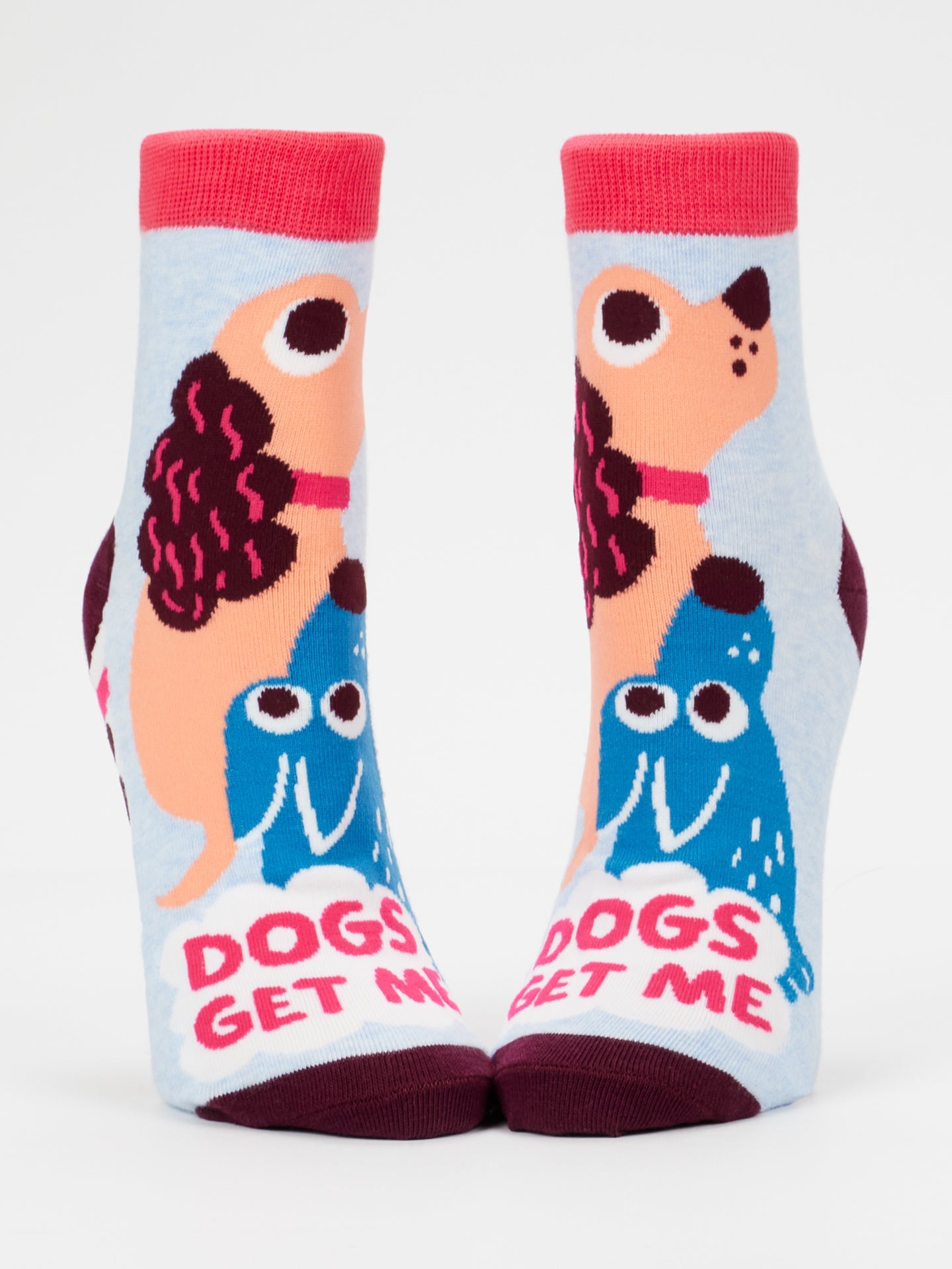 Dogs Get Me W-Ankle Socks - A. Dodson's