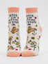 Bitch, I'm Getting My Steps In W-Ankle Socks - A. Dodson's