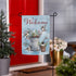 Snowbirds Chickadee Watering Can Suede Garden Flag