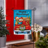 Happy Howlidays Suede Garden Flag
