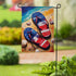 American Summer Flip Flops Suede Garden Flag