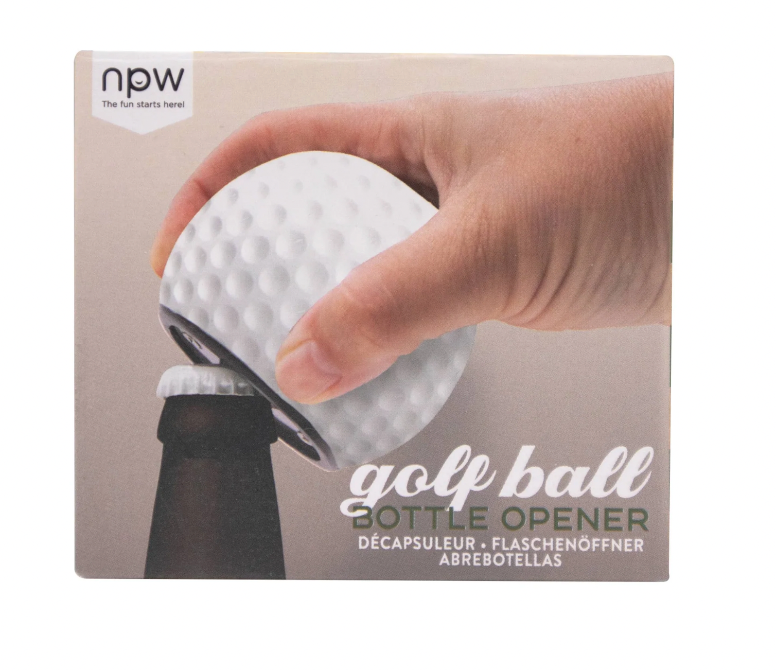 GOLF BALL BOTTLE OPENER - A. Dodson's