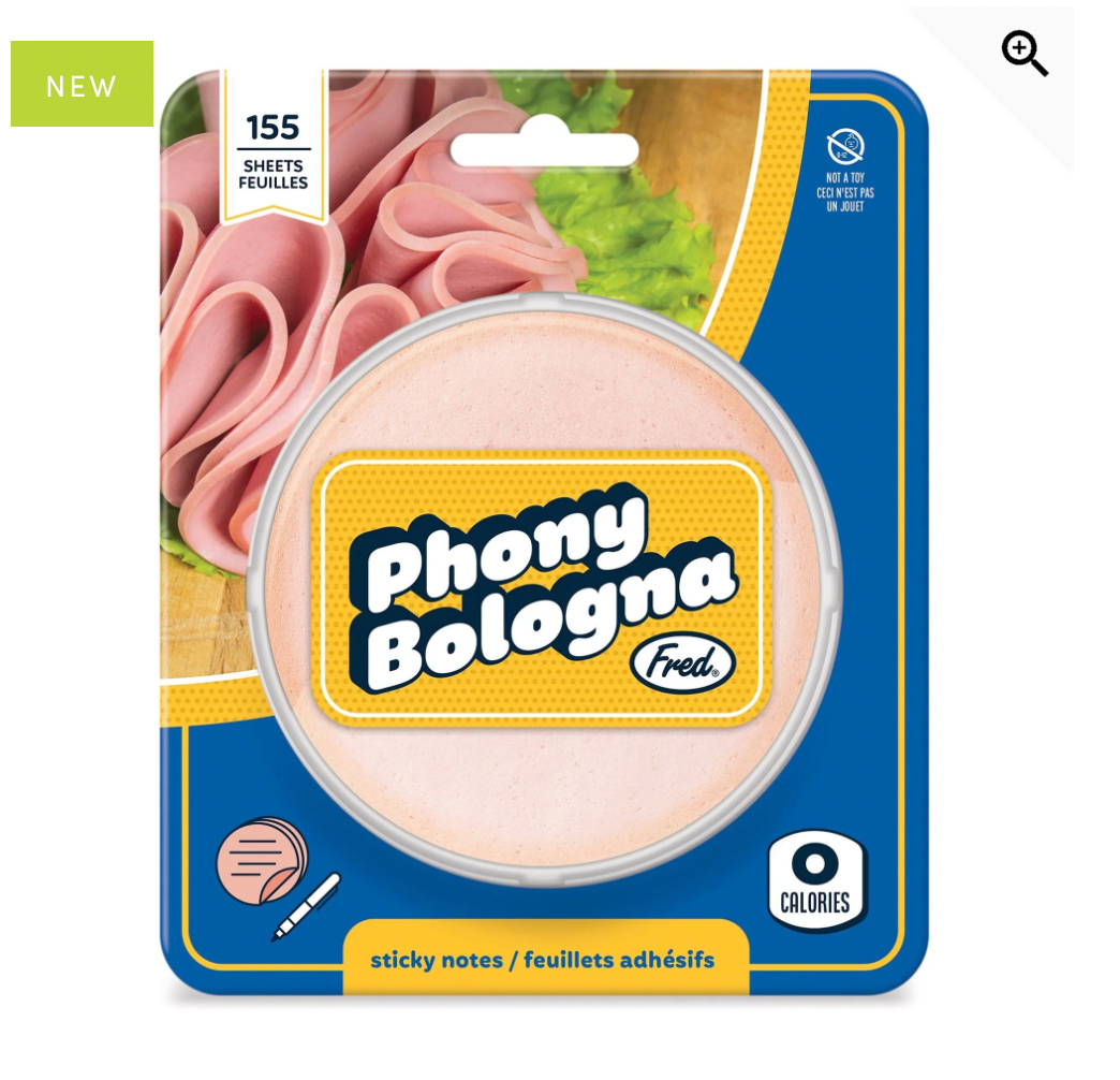 PHONY BOLOGNA STICKY NOTES - A. Dodson's