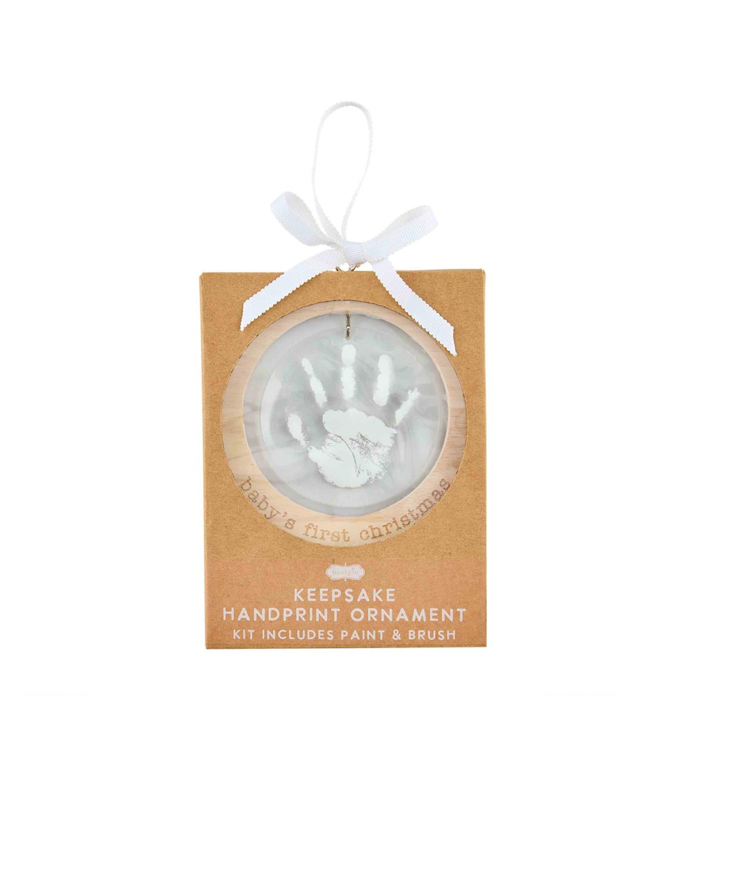 BABY'S FIRST HANDPRINT ORNAMENT KIT BY MUD PIE - A. Dodson's