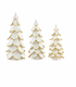 Gold Ceramic Trees BY MUD PIE - A. Dodson's