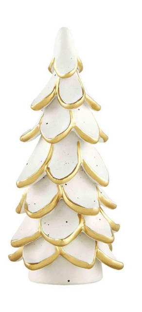 Gold Ceramic Trees BY MUD PIE - A. Dodson's