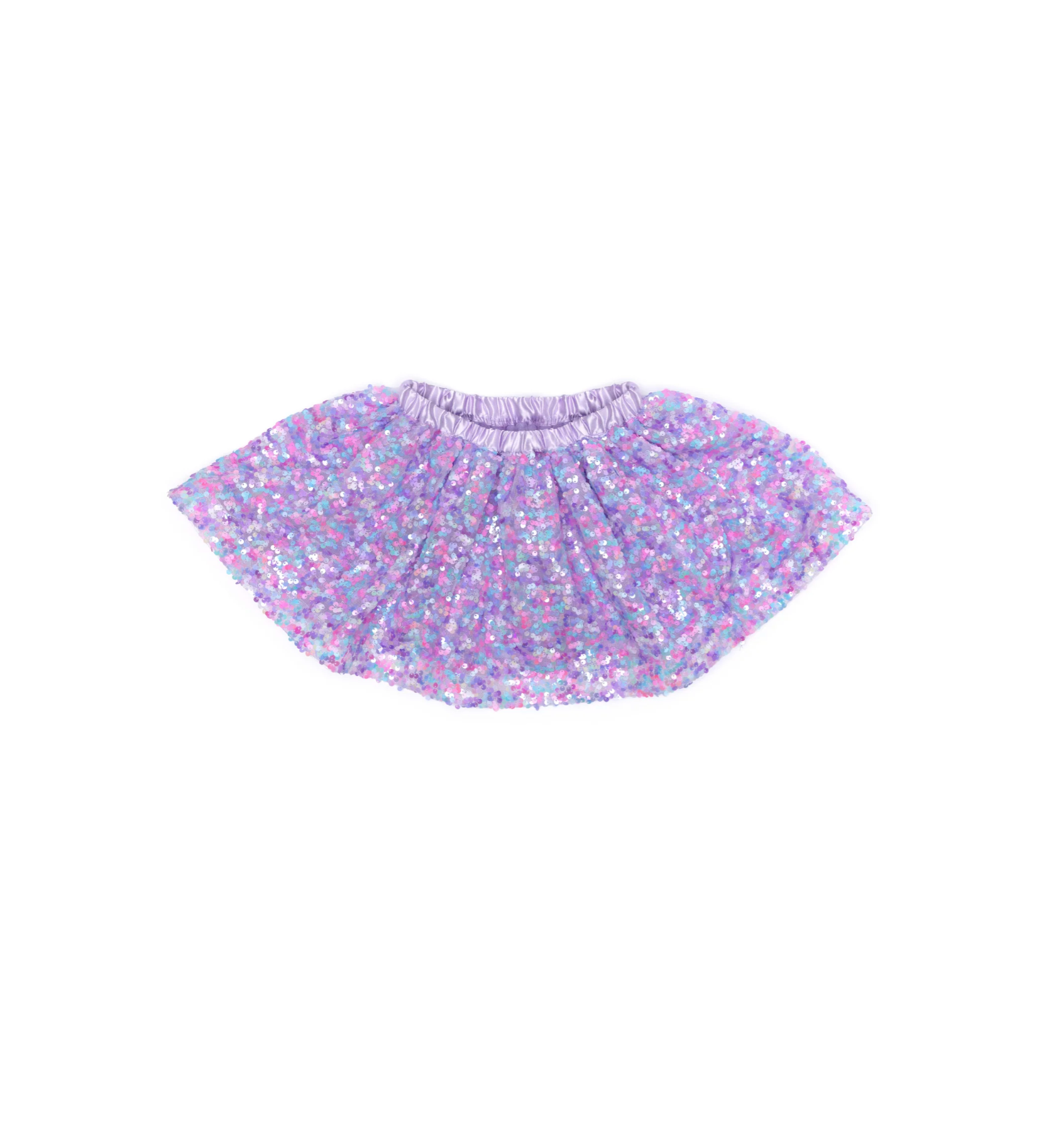 Purple Party Sequins Skirt - A. Dodson's