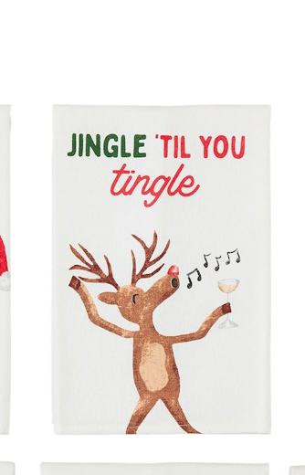 HOLIDAY BAR TOWELS BY MUD PIE - A. Dodson's