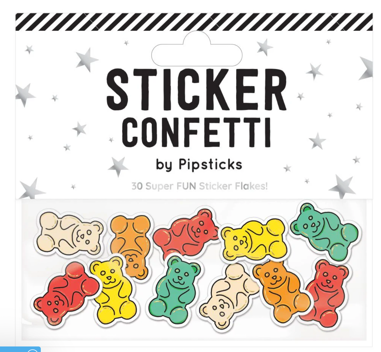 Yummy Gummy Sticker Confetti - A. Dodson's