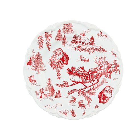 TOILE DESSERT PLATES BY MUD PIE - A. Dodson's