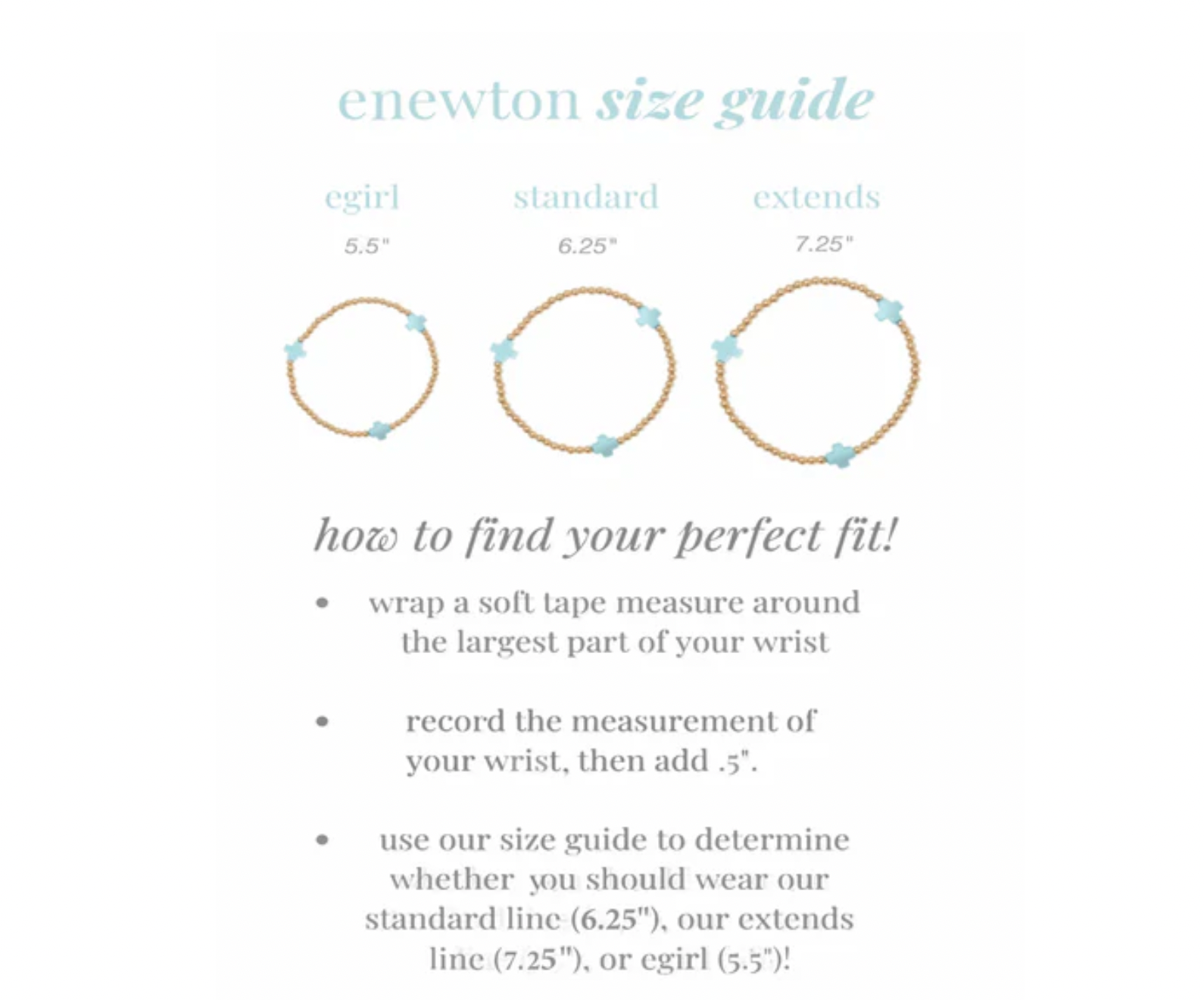 enewton Extends - Hope Unwritten Bracelet - Turquoise  - by enewton