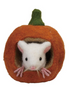 Handmade Wool Felt Pumpkin with Mouse, 2 Styles