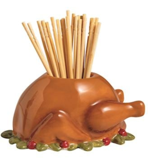 Thanksgiving Toothpick Caddy Sets By Mud Pie